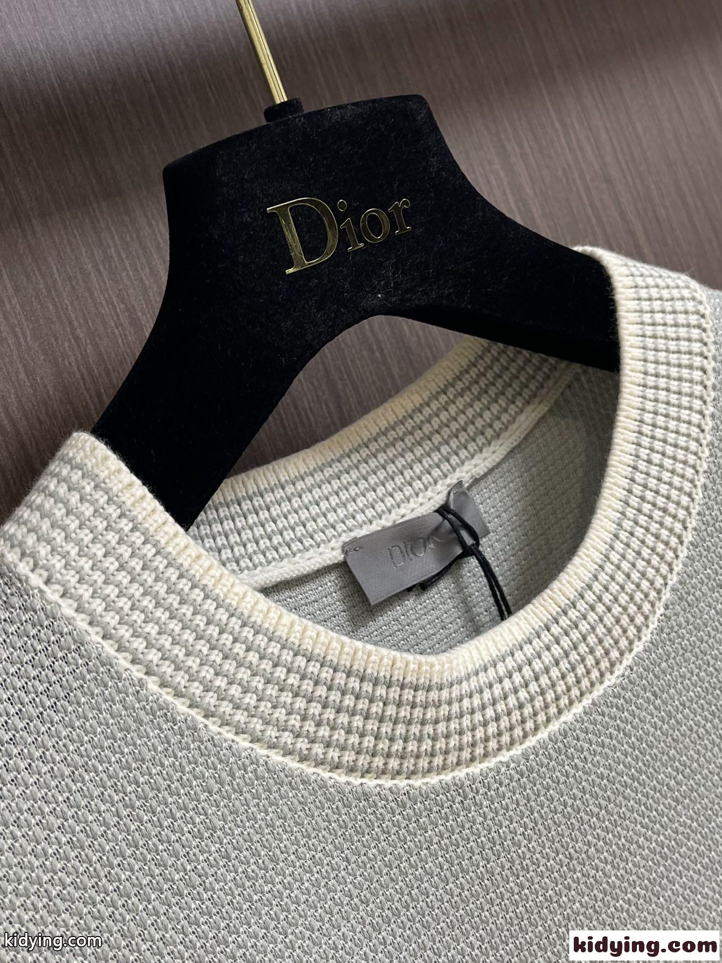 おしゃれ Dior Italic ニットTシャツ クリスチャン・ディオール ニットウェア コピー-1