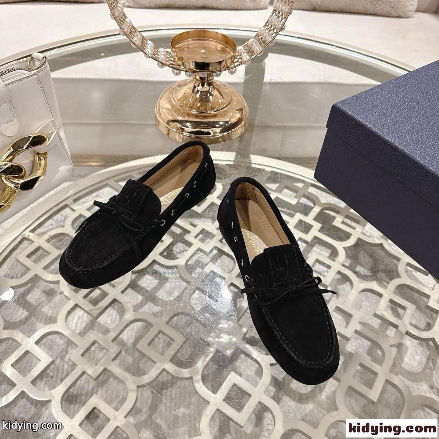 新作～Miss Dior Street ローファー クリスチャン・ディオール シューズ コピー ブラック-1