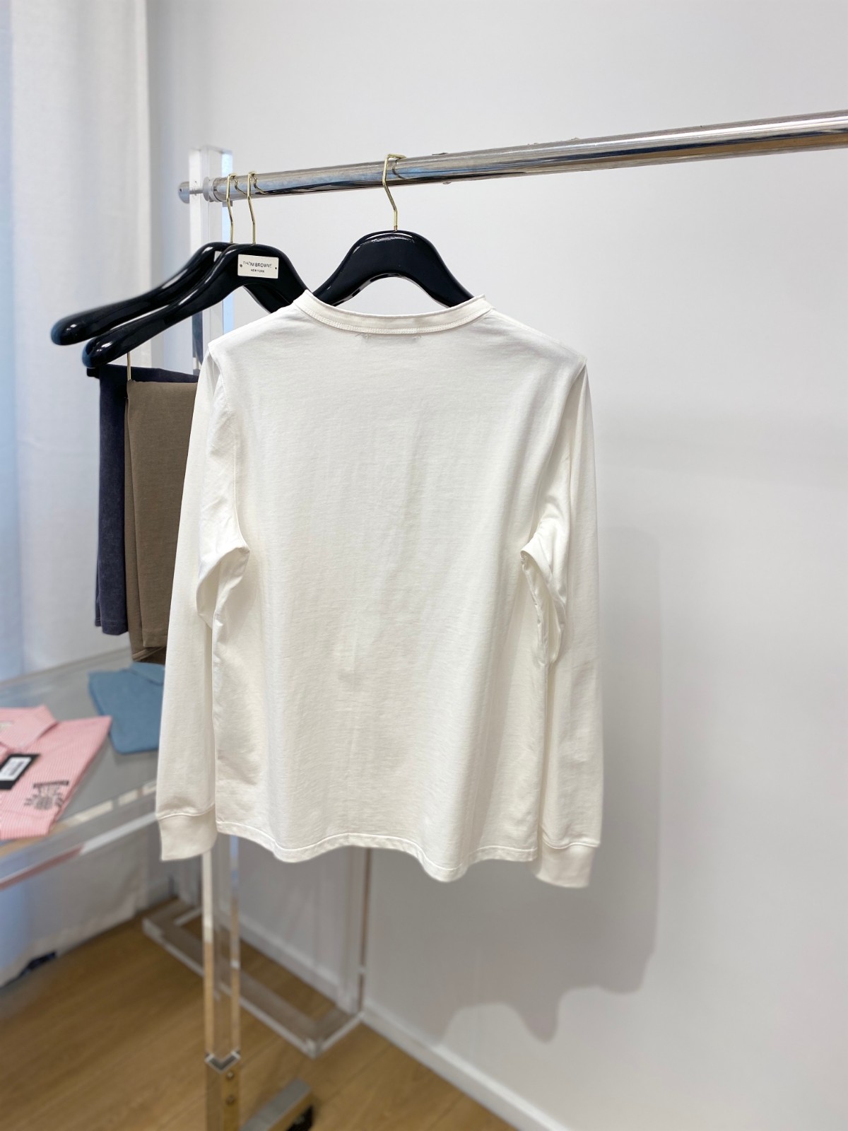 シンプル おしゃれ クロムハーツ Tシャツ コピー 長袖Tシャツ ホワイト-3