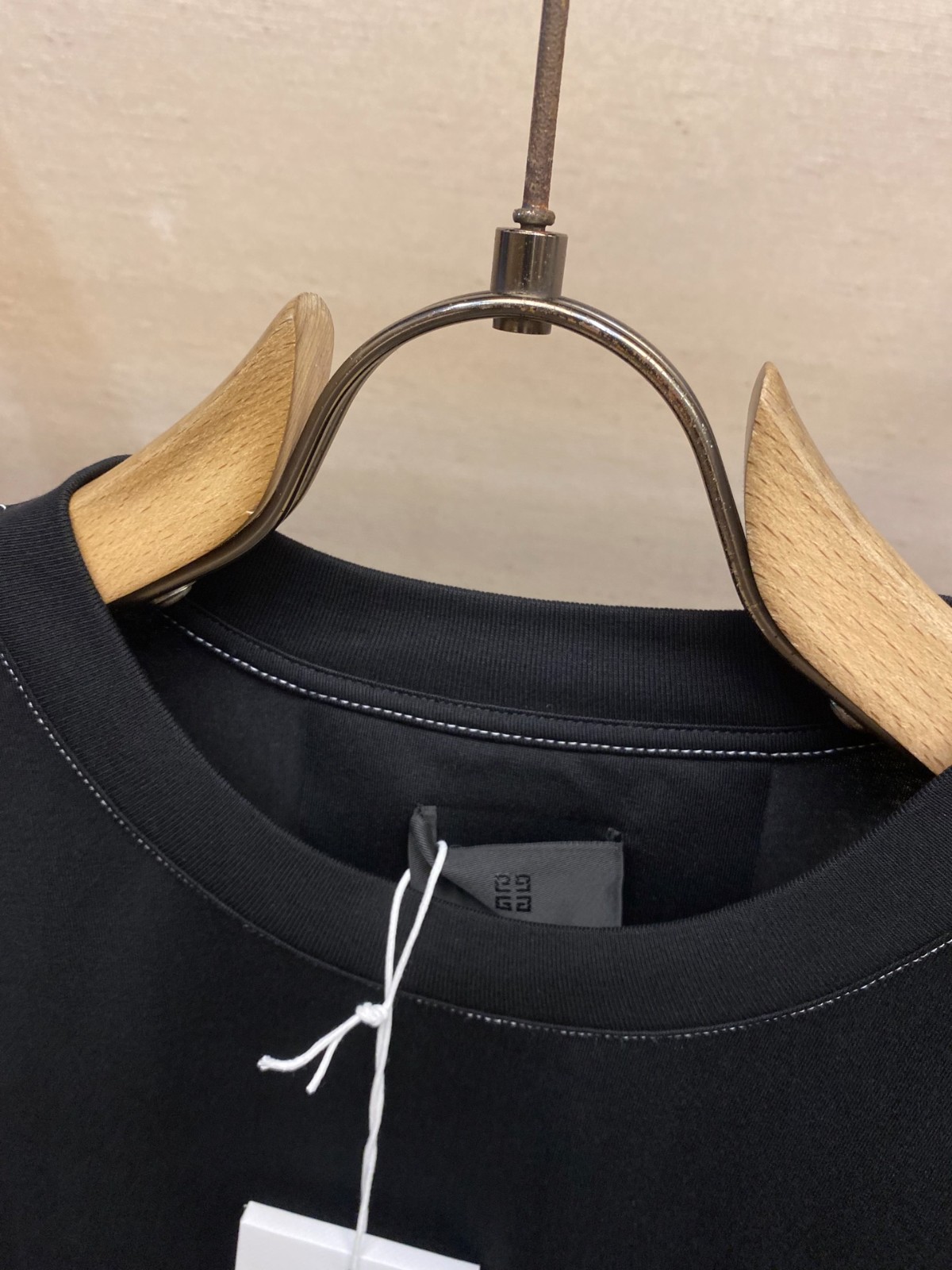 カジュアル コットン クルーネック 半袖Tシャツ ジバンシィ Tシャツ コピー-1