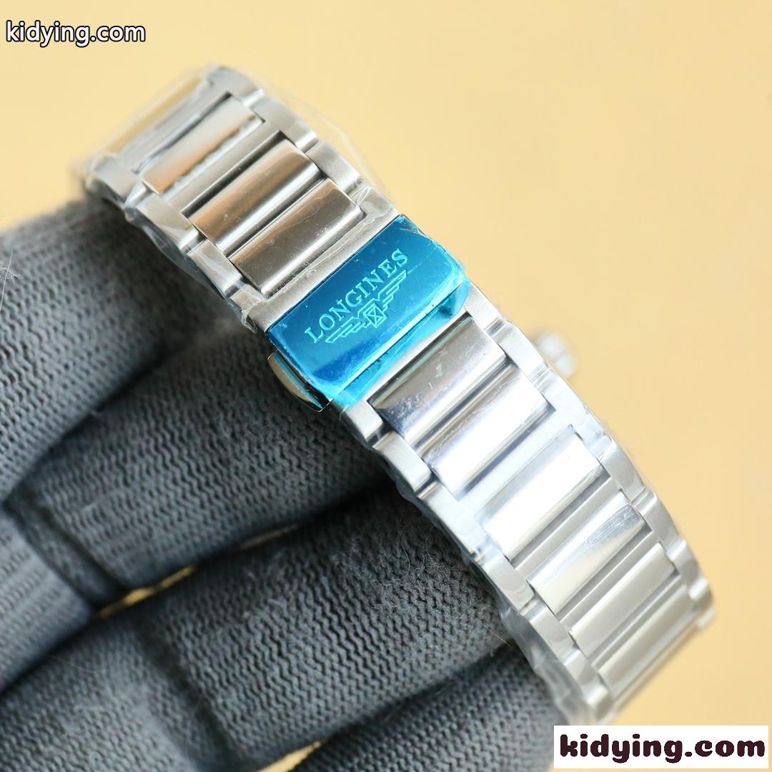 エレガント 人気 ロンジン コンクエスト 41mm 自動巻きウォッチ コピー 腕時計-4
