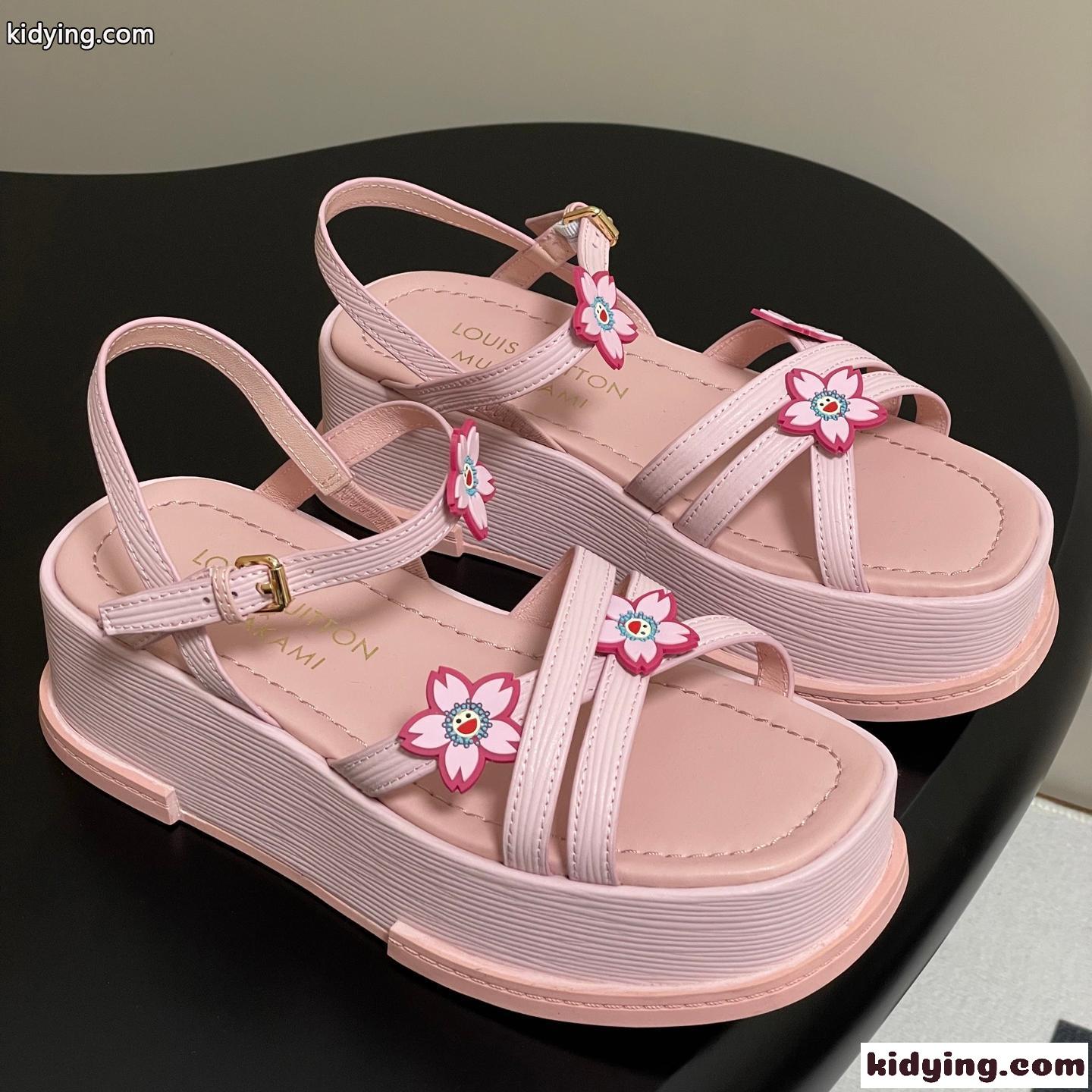 人気 LV × TM マヤ サンダル ルイ・ヴィトン スーパーコピー レディース-0