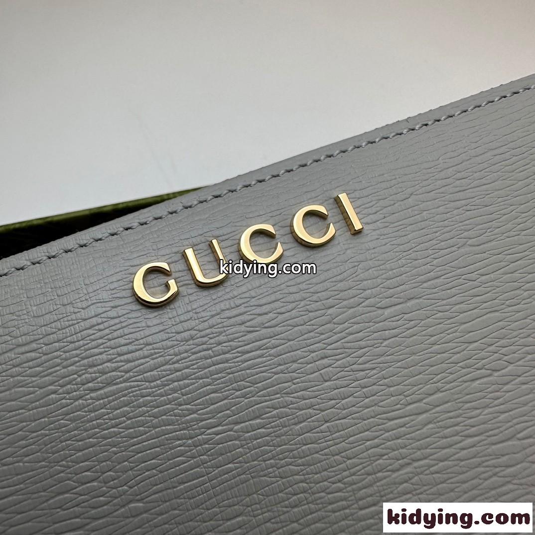 GUCCI スクリプト ジップアラウンドウォレット グッチ 財布 コピー 772642 グレー-2