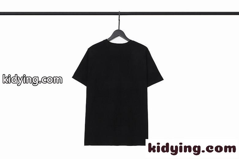 快適 カジュアル おしゃれ クルーネック アレキサンダー・マックイーン 半袖Tシャツ シンプル ロゴ コピー ホワイト ブラック-4