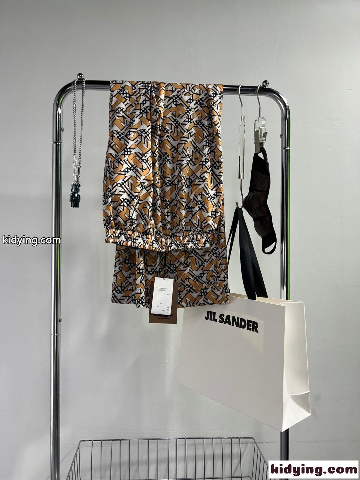 人気 高級感 レディース プリント バーバリー パンツ コピー ロングパンツ カジュアル ワイドパンツ-3