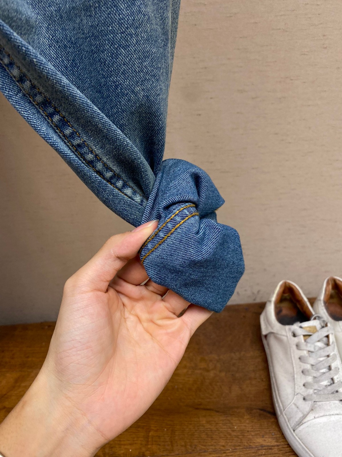 シンプル 合わせやすい デニムパンツ ヴェルサーチェ パンツ コピー ジーンズ-4