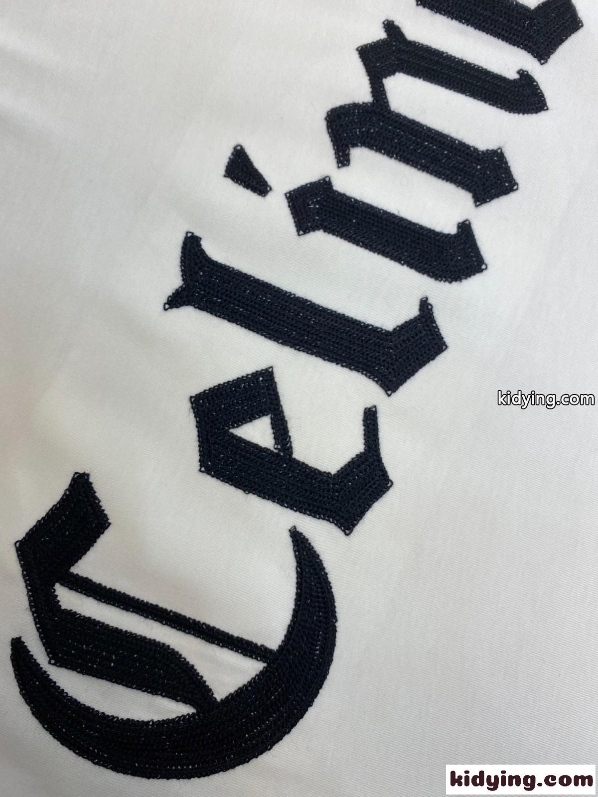 シンプル ロゴ入り 半袖Tシャツ セリーヌ Tシャツ コピー コットン ホワイト-2