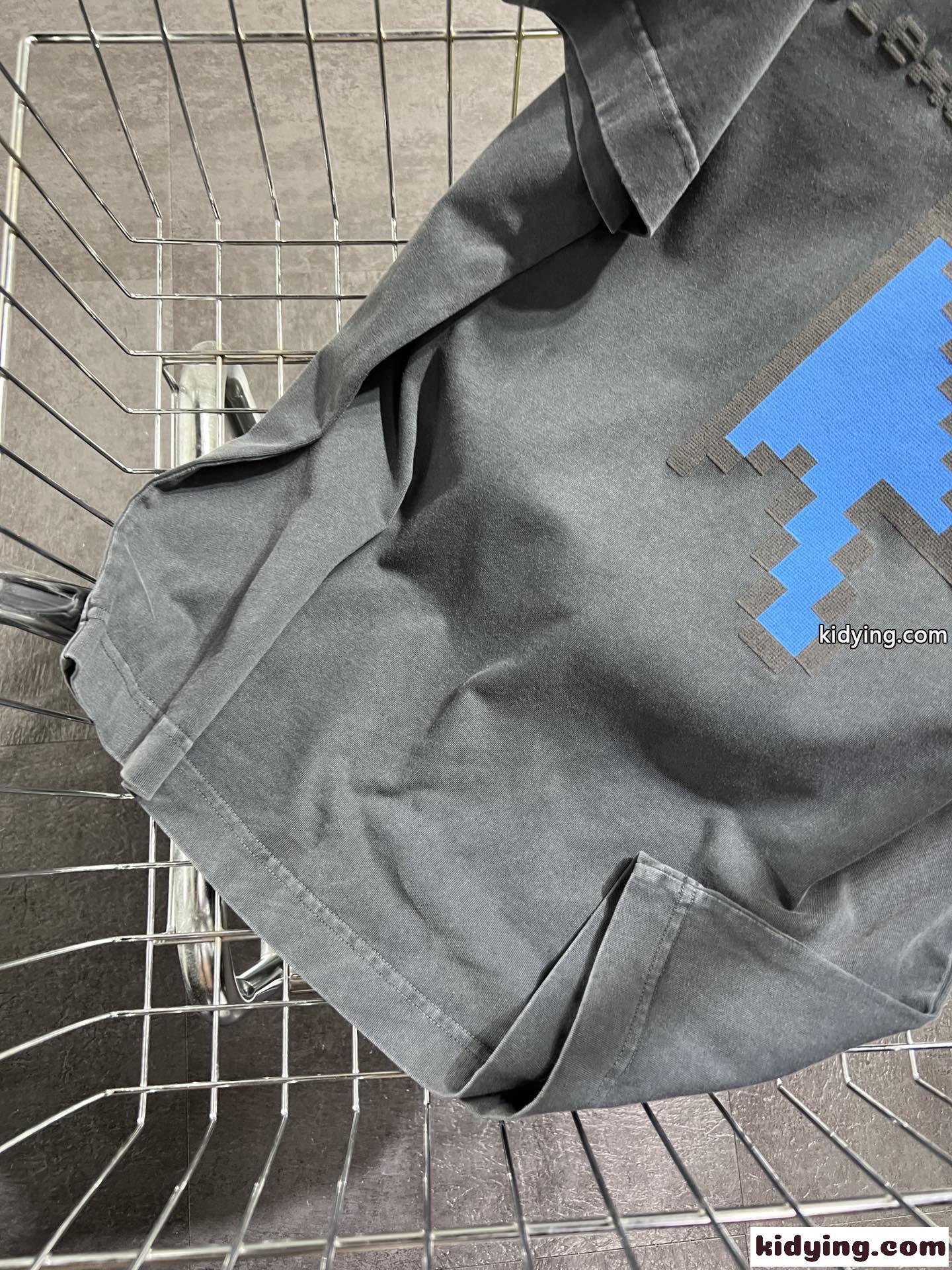 ユニセックス ファッション clickbait オーバーサイズ アレキサンダーワング Tシャツ コピー-2