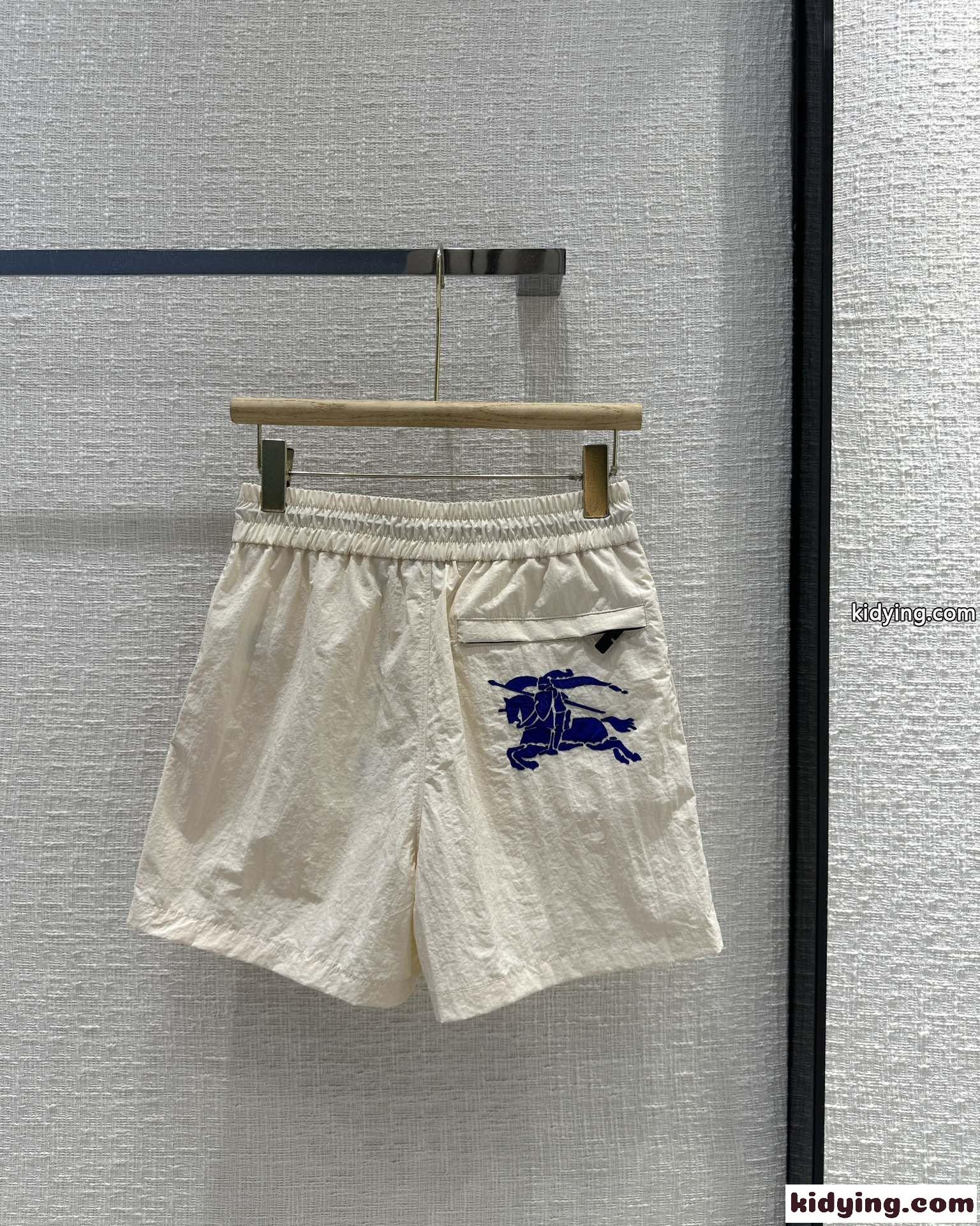 シンプル カジュアル ショートパンツ バーバリー パンツ コピー レディース ベージュ-4