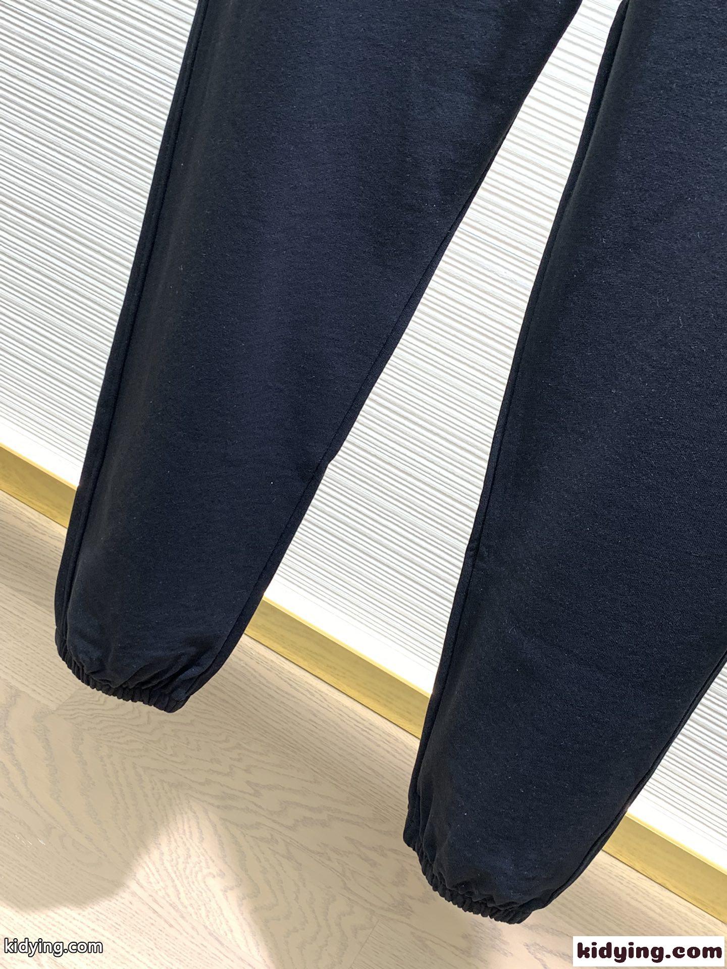 カジュアル メンズ スウェットパンツ バーバリー パンツ コピー ブラック-4