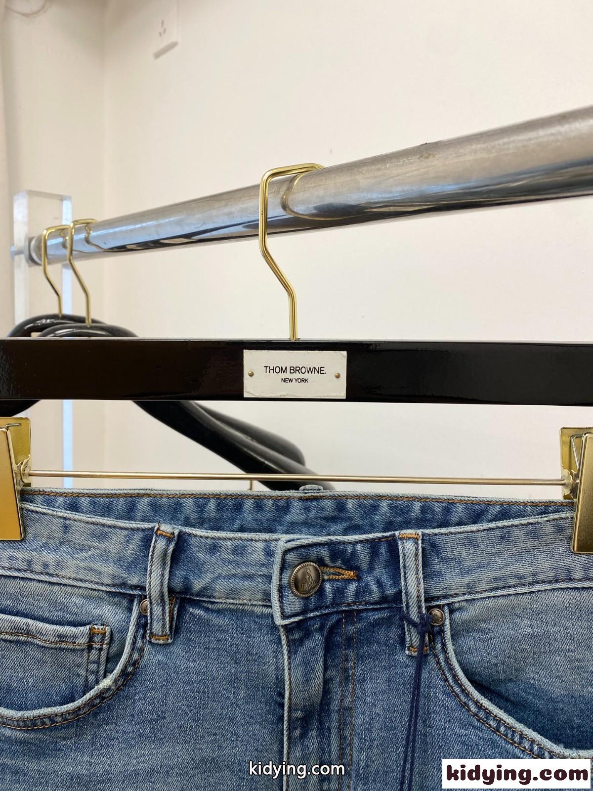 ベーシック デニム ショートパンツ プラダ パンツ 偽物 ブルー-1