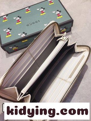 グッチ財布 イメージ Disneyディズニーの連名GG Marmontシリーズのジップウォレット，ミッキーシリーズ，可愛いアニメ少女風 コピー-2