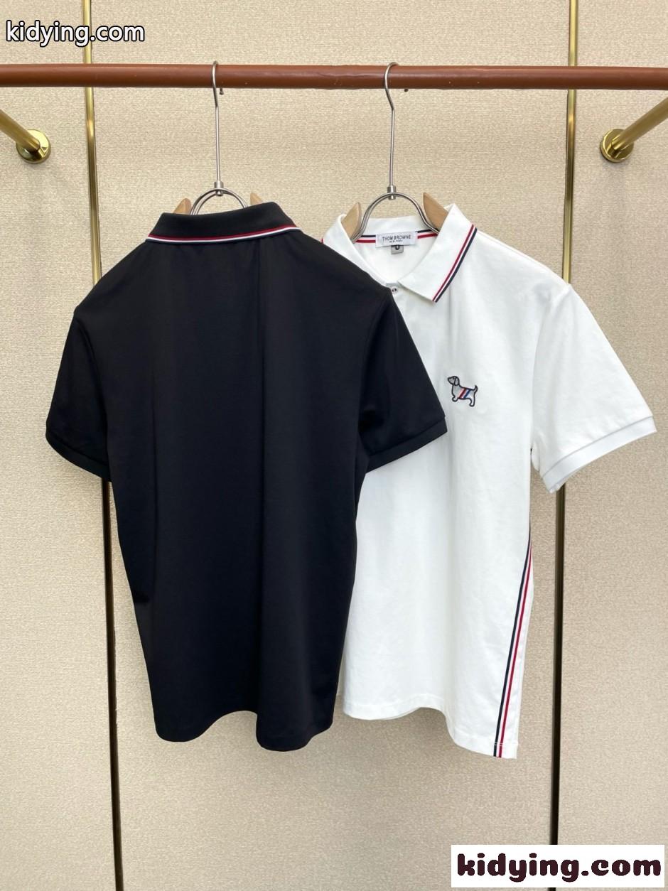 大人カジュアル ダックモチーフ トムブラウン Tシャツ 偽物 ポロシャツ-1