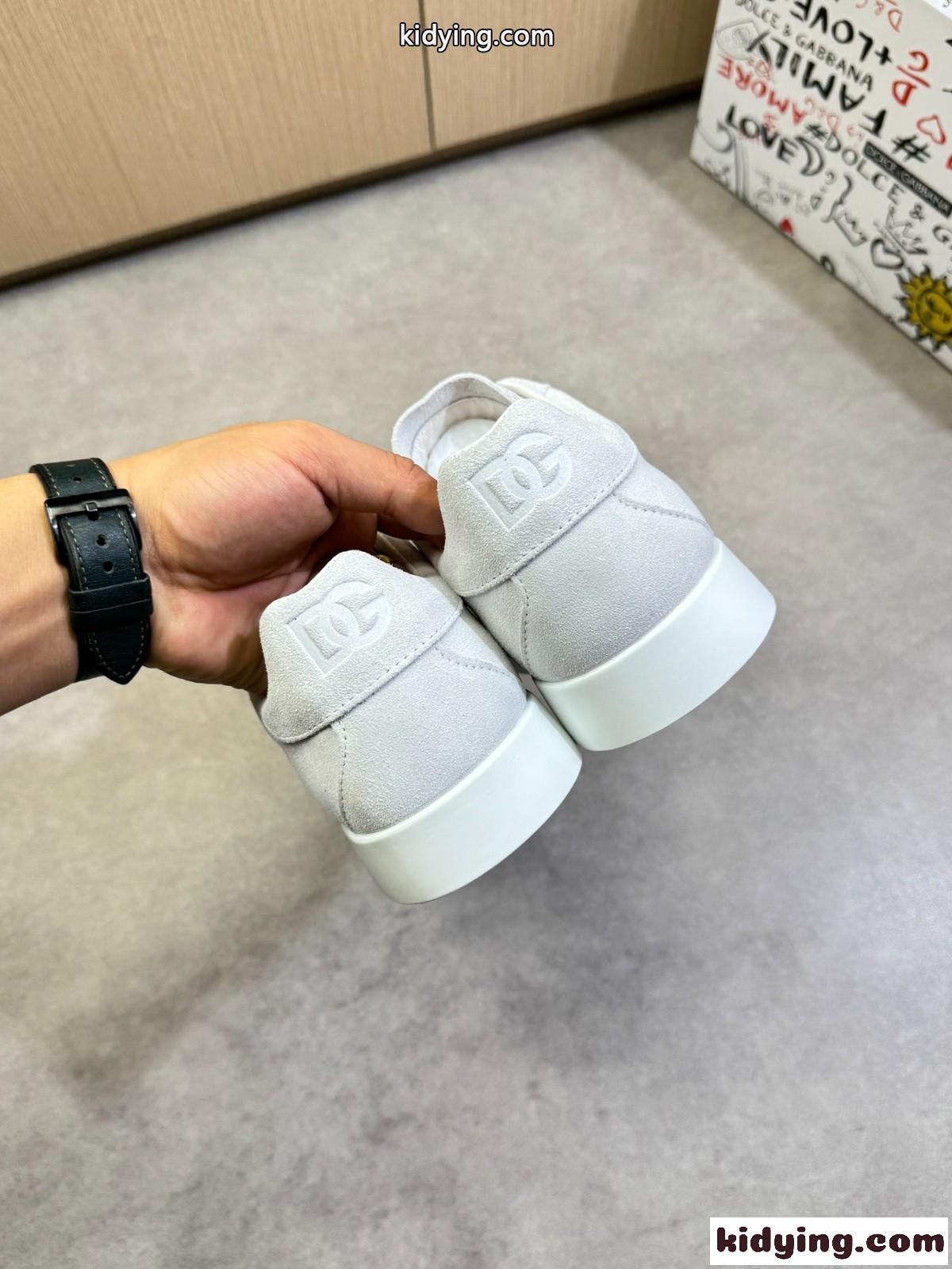 ドルチェ&ガッバーナ PORTOFINO LIGHT ストローベル スニーカー コピー ホワイト-3