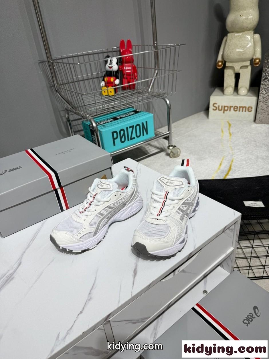 アシックス GEL-KAYANO 14 ユニセックス スニーカー トムブラウン コピー ホワイト-3