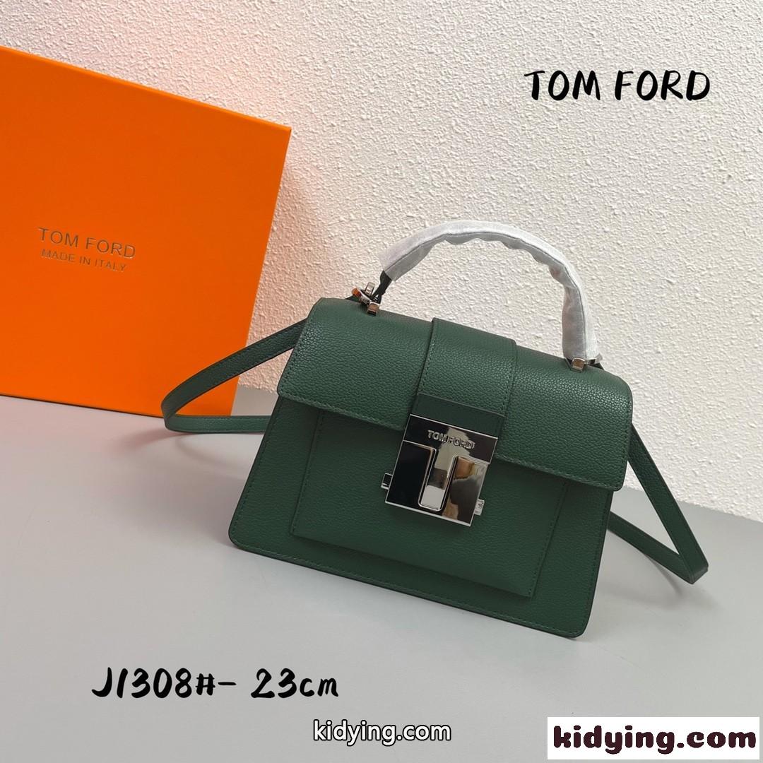 無地 シンプル 合わせやすい レザー トムフォード バッグ レディース コピー おしゃれ ショルダーバッグ 斜め掛け-3