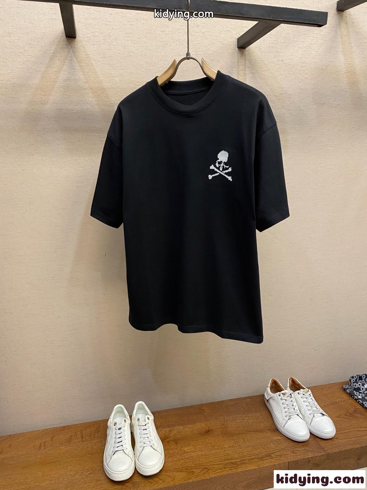 マスターマインド・ジャパン Tシャツ コピー ストリート カジュアル クルーネック コットン ユニセックス-0