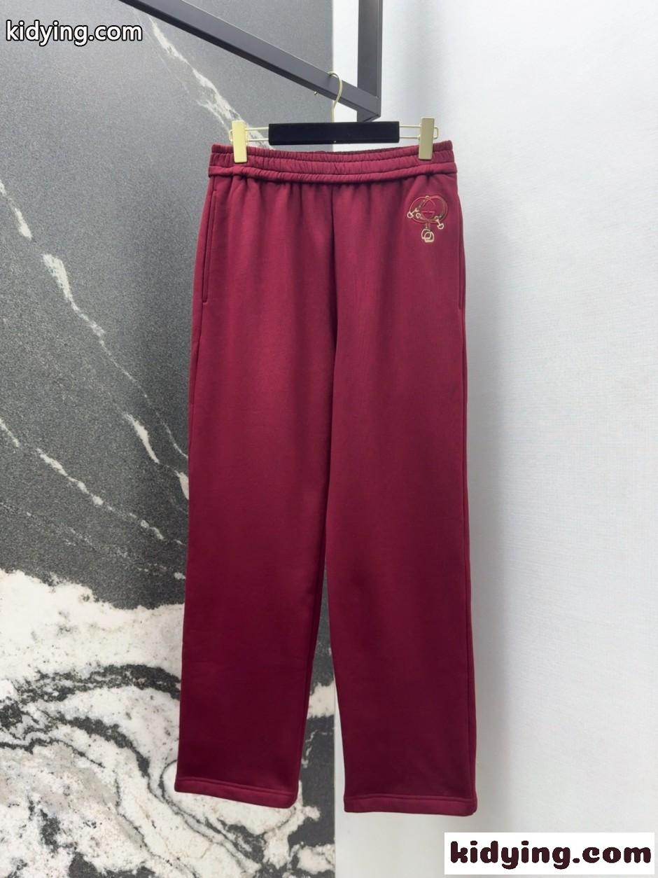 カジュアル 刺繍入り スウェットパンツ グッチ パンツ コピー コットン-2