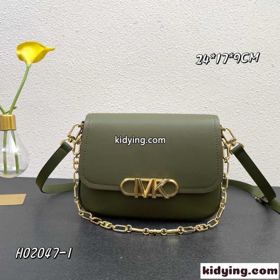 MICHAEL KORS PARKER コンバーチブル ポシェット ショルダーバッグ マイケルコース バッグ コピー グリーン-0