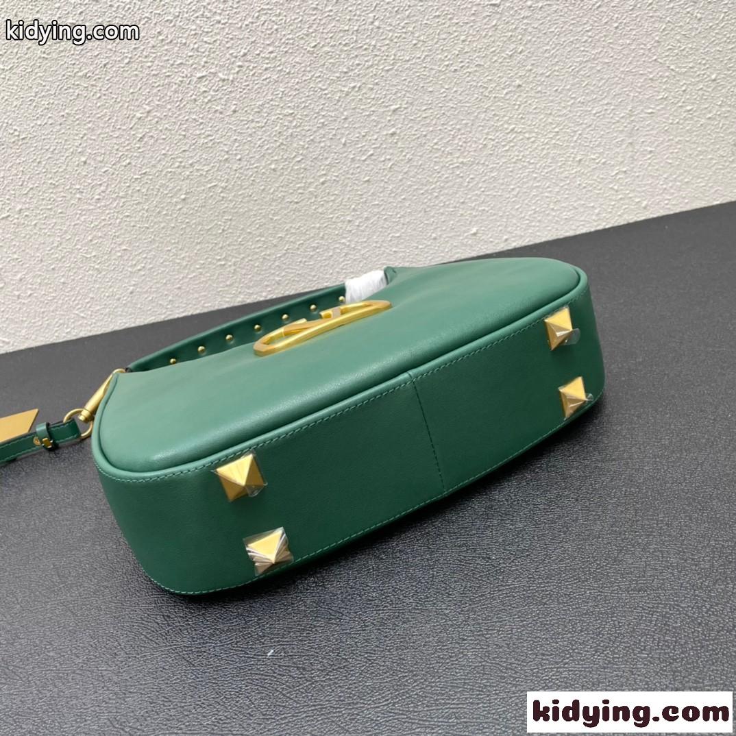 カーフ ホーボースタッズ サインバッグ ヴァレンティノ バッグ コピー 人気 ショルダーバッグ-3