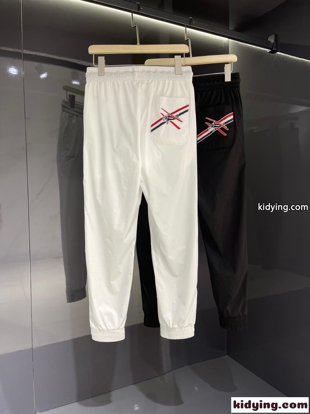 トムブラウン パンツ コピー メンズ カジュアルパンツ ズボン ストレッチ 快適 合わせやすい 人気 高品質-2