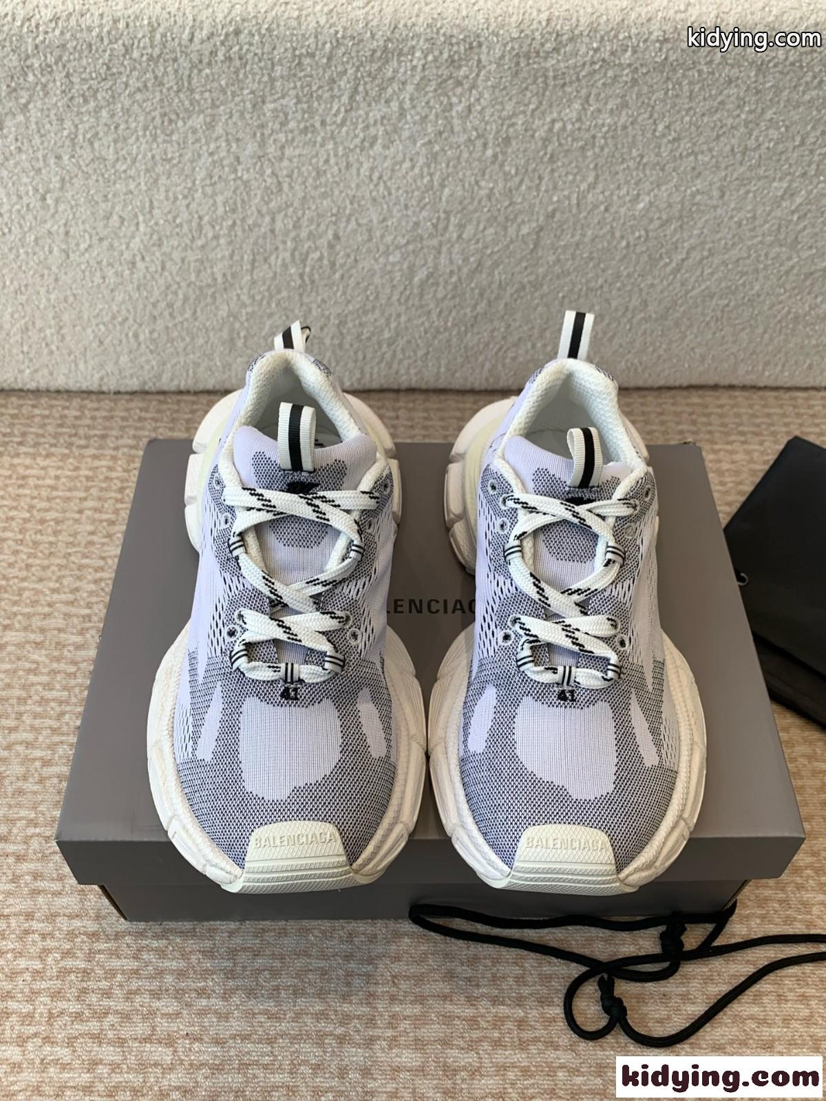 Balenciaga X Under Armour 3XL Knit スニーカー スーパーコピー グレー-2