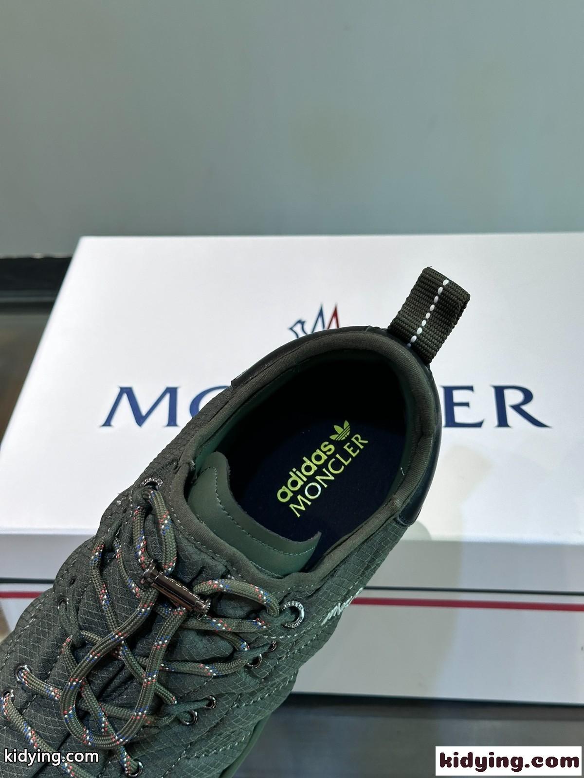 MONCLER X ADIDAS ナイロンスニーカー モンクレール スニーカー スーパーコピー ブラック-2