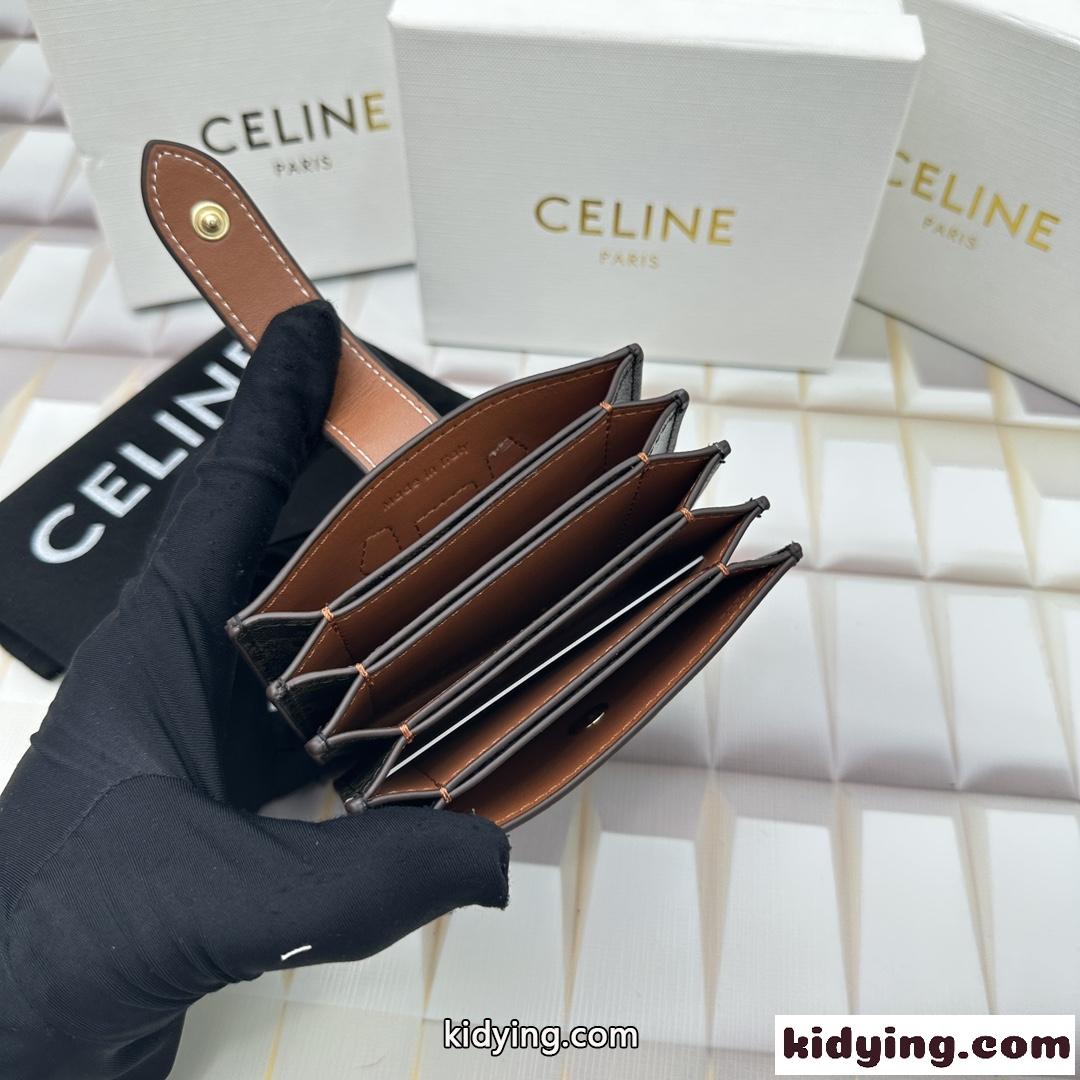 セリーヌ CELINE アコーディオン カードホルダー コピー トリオンフ-4