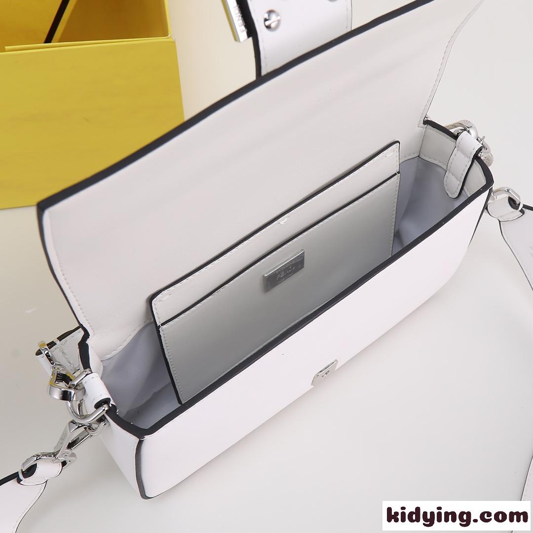 Fendi X Tiffany&Co 限定コラボ バケット フェンディ バッグ 人気 コピー ショルダーバッグ ホワイト-3