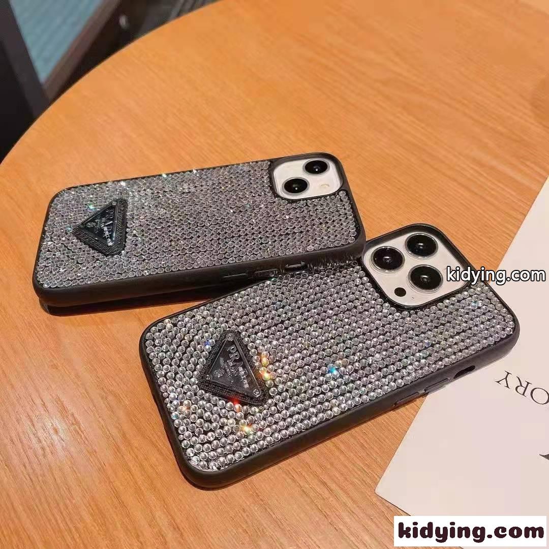 キラキラ 目を引く 可愛い ファッション iPhoneケース カバー 携帯ケース プラダ スマホケース iphone コピー スマホケース-1