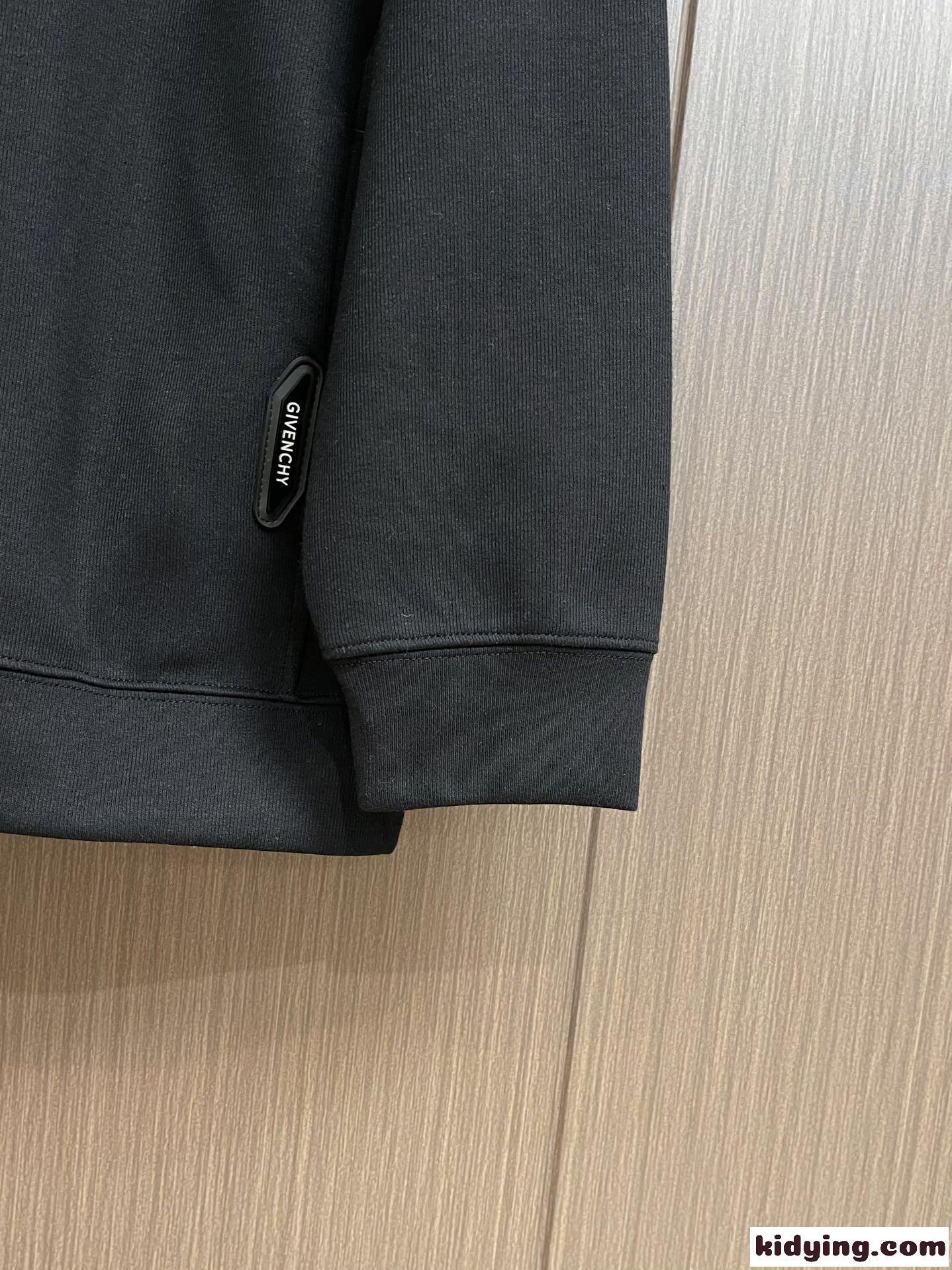 バックプリント コットン フーディー ジバンシィ パーカー コピー ユニセックス-4