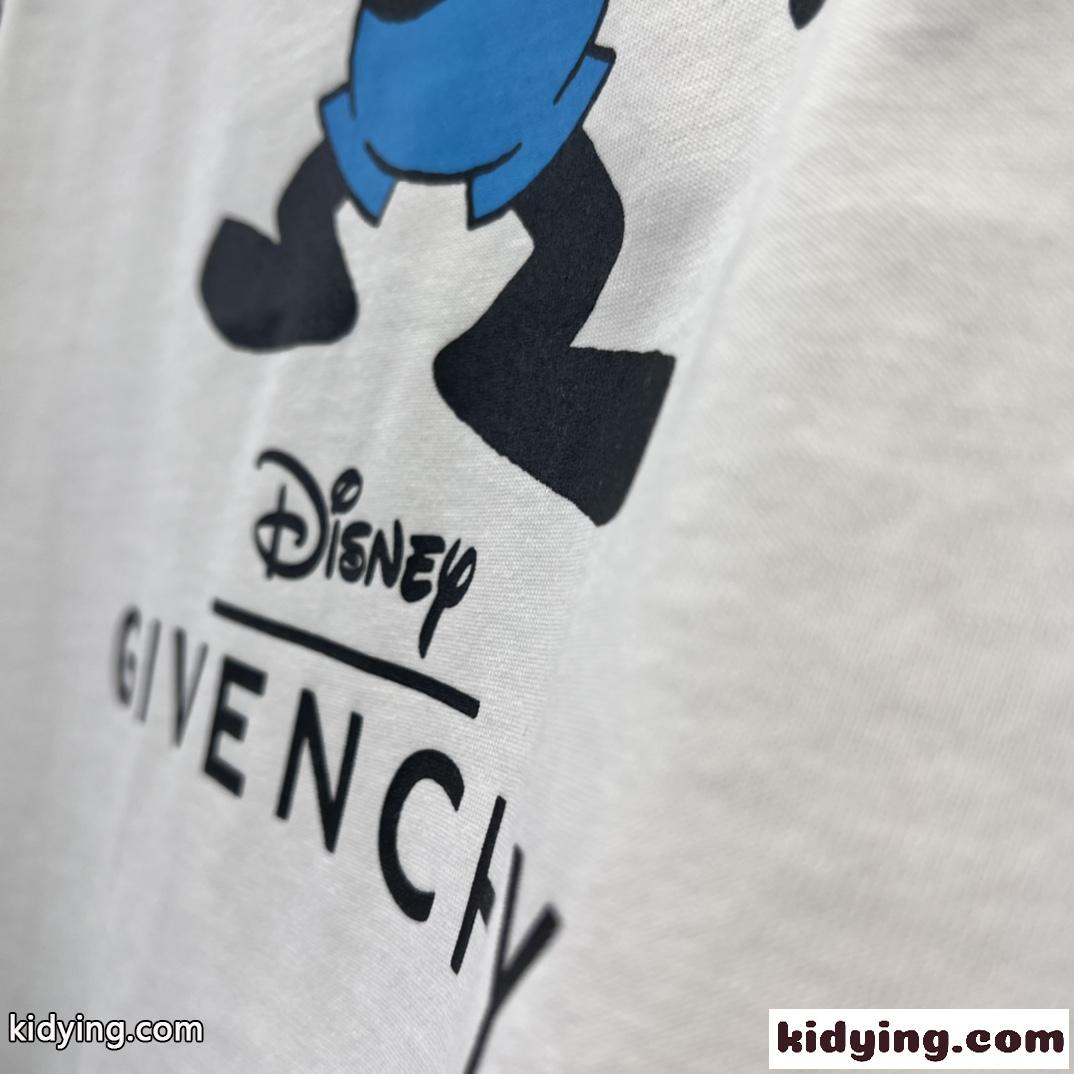 Givenchy x ディズニーコラボ オズワルド プリント ジバンシィ Tシャツ コピー 半袖-3