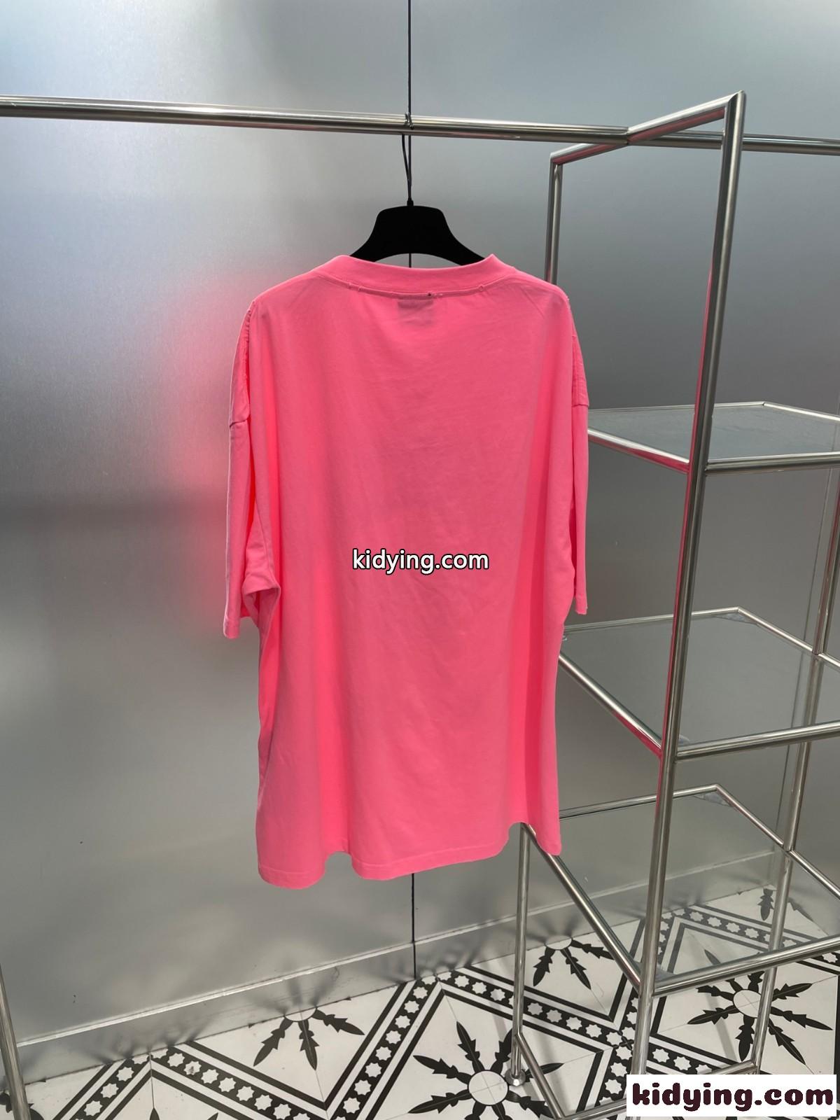 カジュアル DIY COLLEGE オーバーサイズ バレンシアガ Tシャツ コピー 半袖 トップス-1