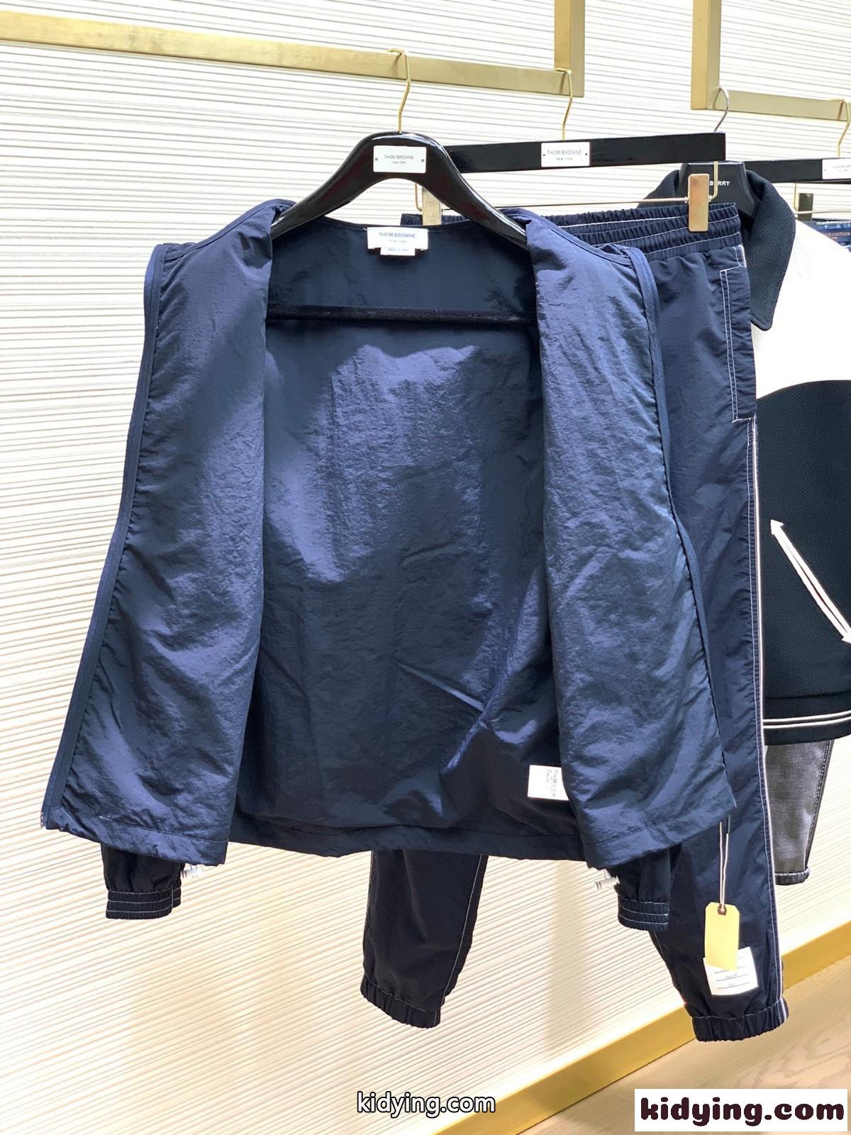 定番 カジュアル 人気 トムブラウン ジャケット コピー メンズ アウター ブルー-4