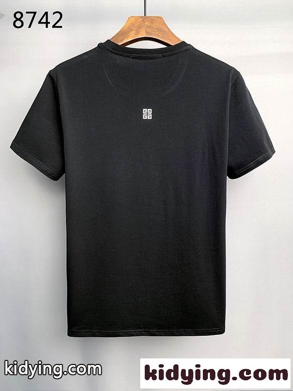 カジュアル おしゃれ ロゴ プリント 半袖 ジバンシィ Tシャツ コピー クルーネック 合わせやすい ホワイト ブラック-3