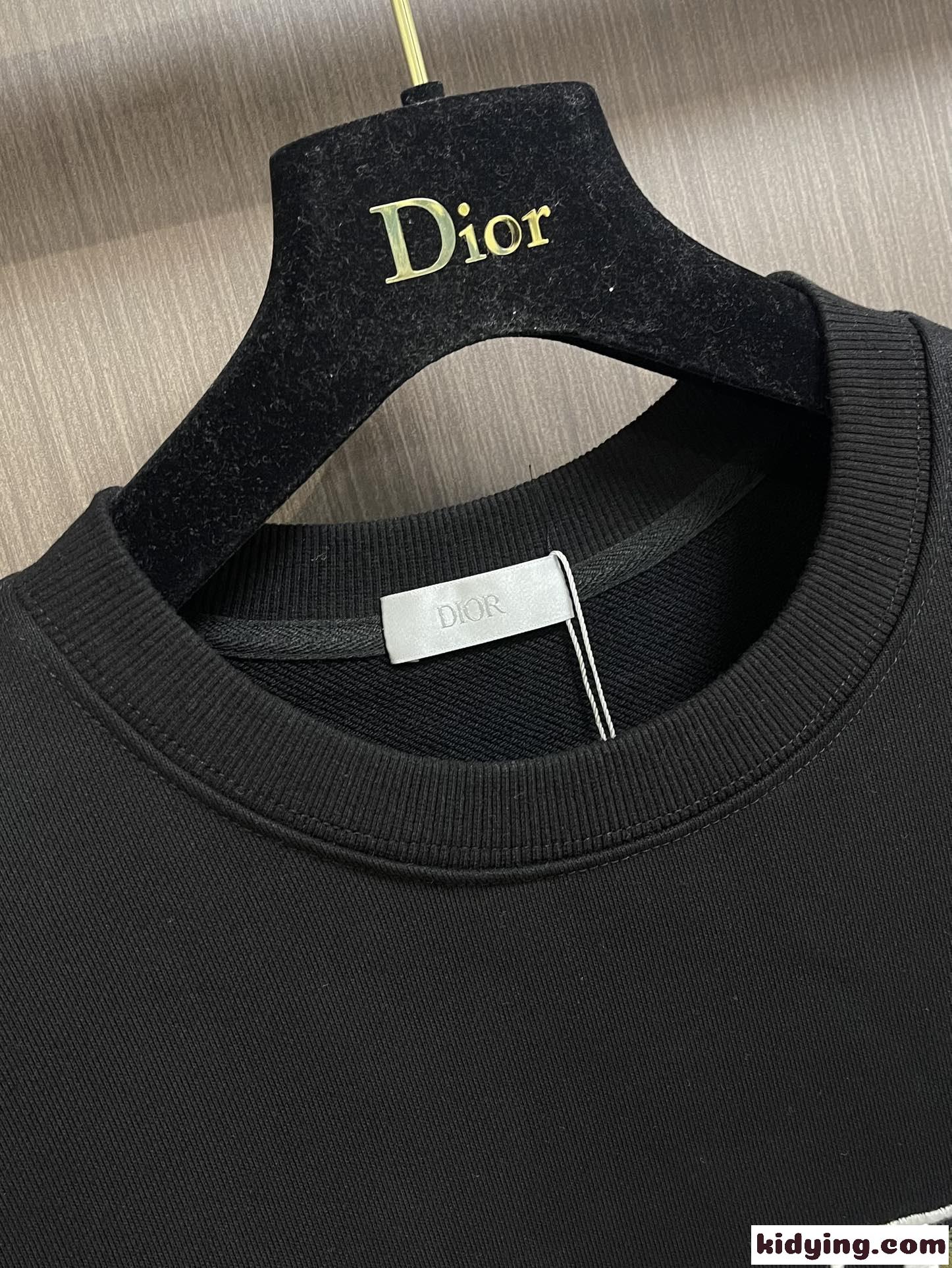 DIOR TEARS コットン スウェットシャツ クリスチャン・ディオール パーカー コピー-3