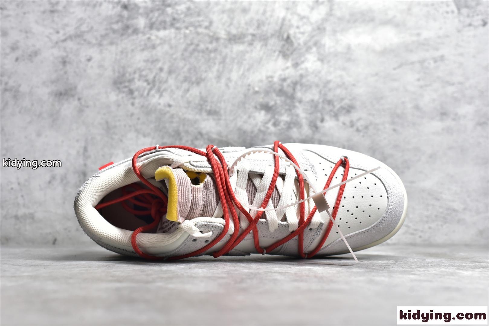 大人気!NIKE X OFF-WHITE DUNK LOW オフホワイト スニーカー コピー ユニセックス-1