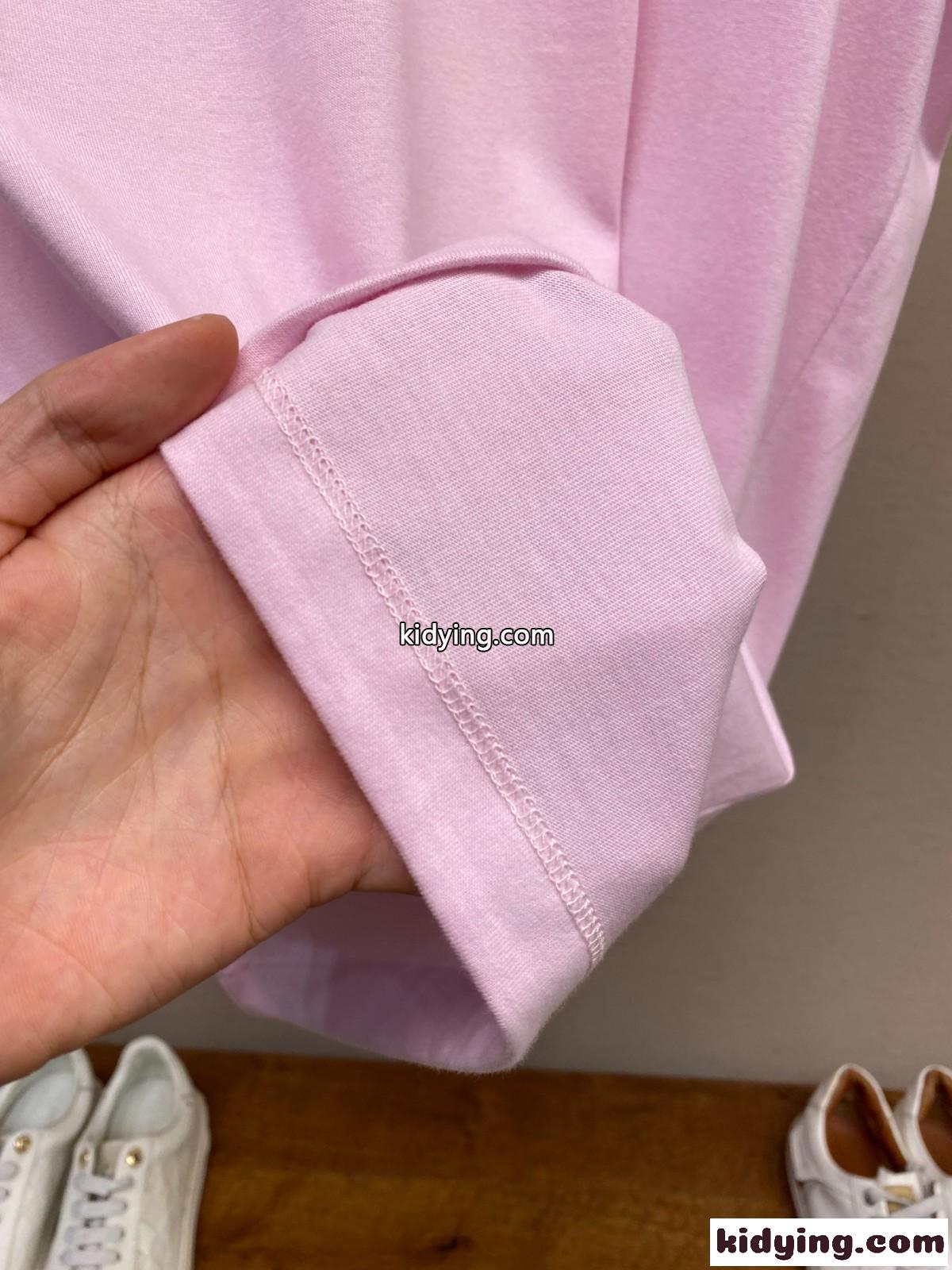 人気 Moncler x FRGMT コットン 半袖Tシャツ モンクレール Tシャツ スーパーコピー ピンク-4
