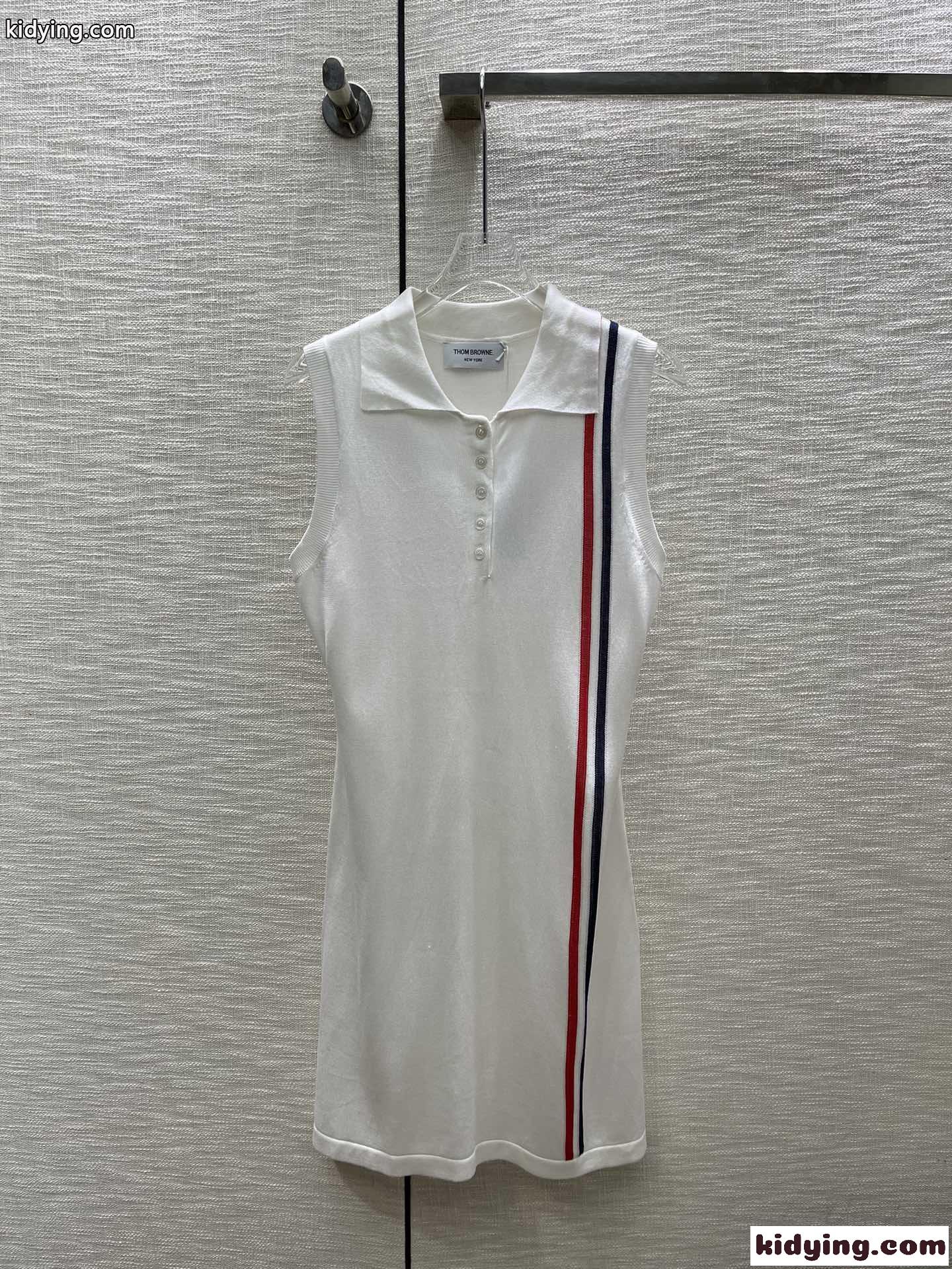 レディース ファッション 春夏 ノースリーブ ドレス トムブラウン ワンピース コピー-0