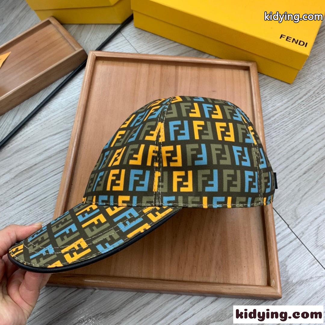 お洒落 FFモチーフ ハット フェンディ 帽子 コピー カジュアル キャップ-4