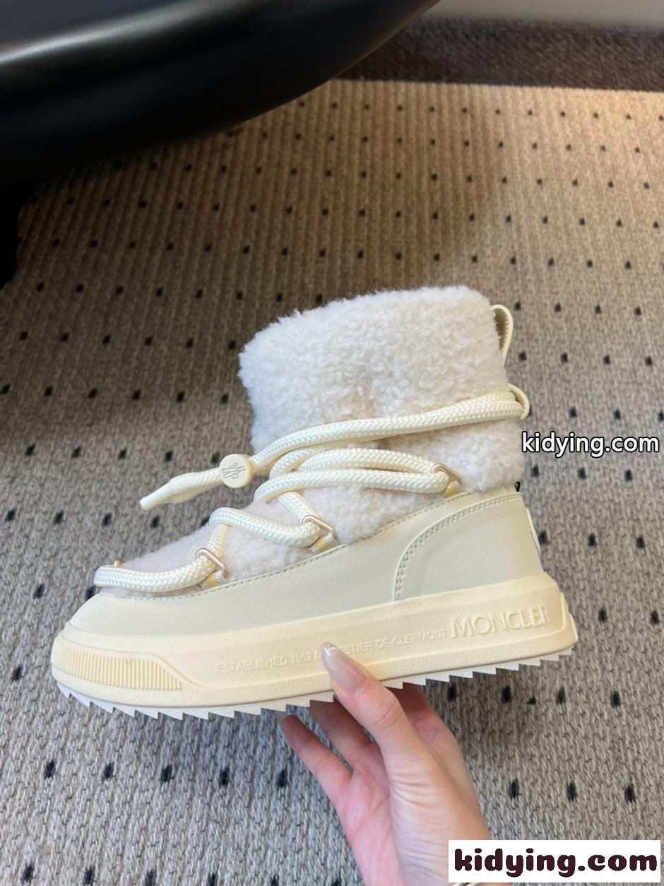 Moncler Altive Mid スノーブーツ モンクレール ブーツ スーパーコピー ホワイト-3