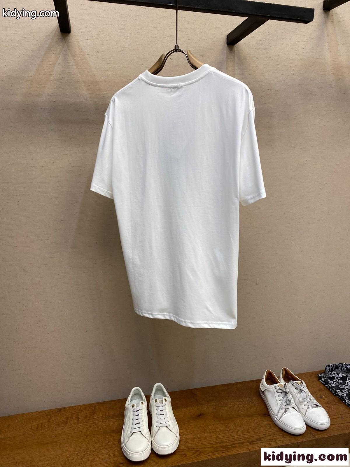 クリスチャン・ディオール Tシャツ コピー DIOR AND HYLTON NEL Tシャツ ホワイト-1