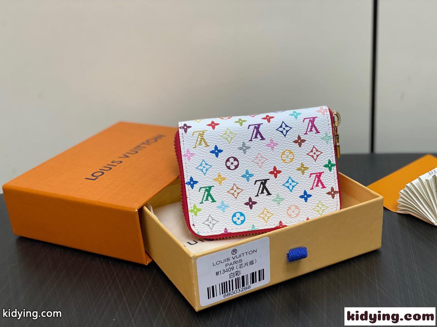 M13409 LV × TM ジッピー・コイン パース ルイヴィトン 財布 スーパーコピー ホワイト-3