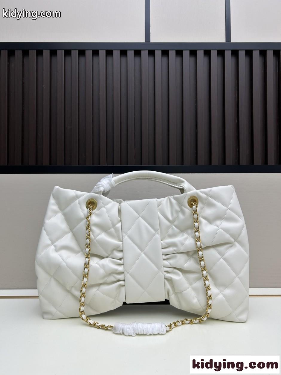 CHANEL シャネル マトラッセ バッグ 25K コピー 可愛い リボン ホワイト-2