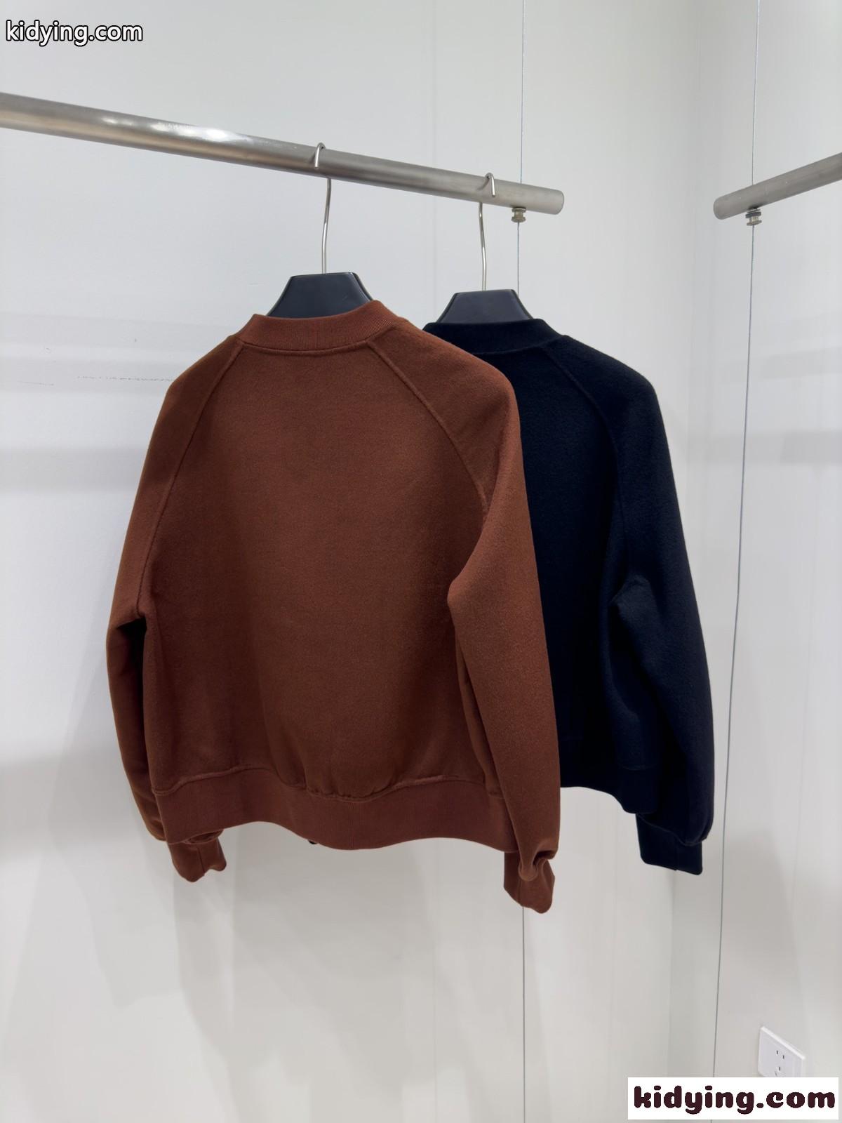 エルメス ジャケット コピー N級品 洗練された ウールブレンド ボンバージャケット-3