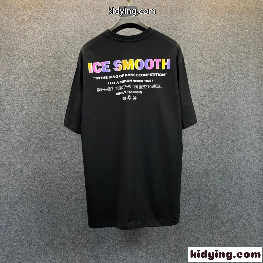 メンズ かっこいい プリント ゆったり ジバンシィ Tシャツ コピー 半袖 カジュアル 着心地いい トップス-4