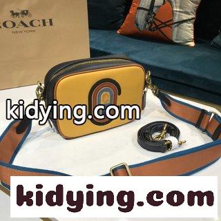 Coachコーチの最新の女性クラシックロゴ Coach貼付CAMERA全皮手袋に肩ひもを2本配送します コーチバッグ お手入れ コピー-1