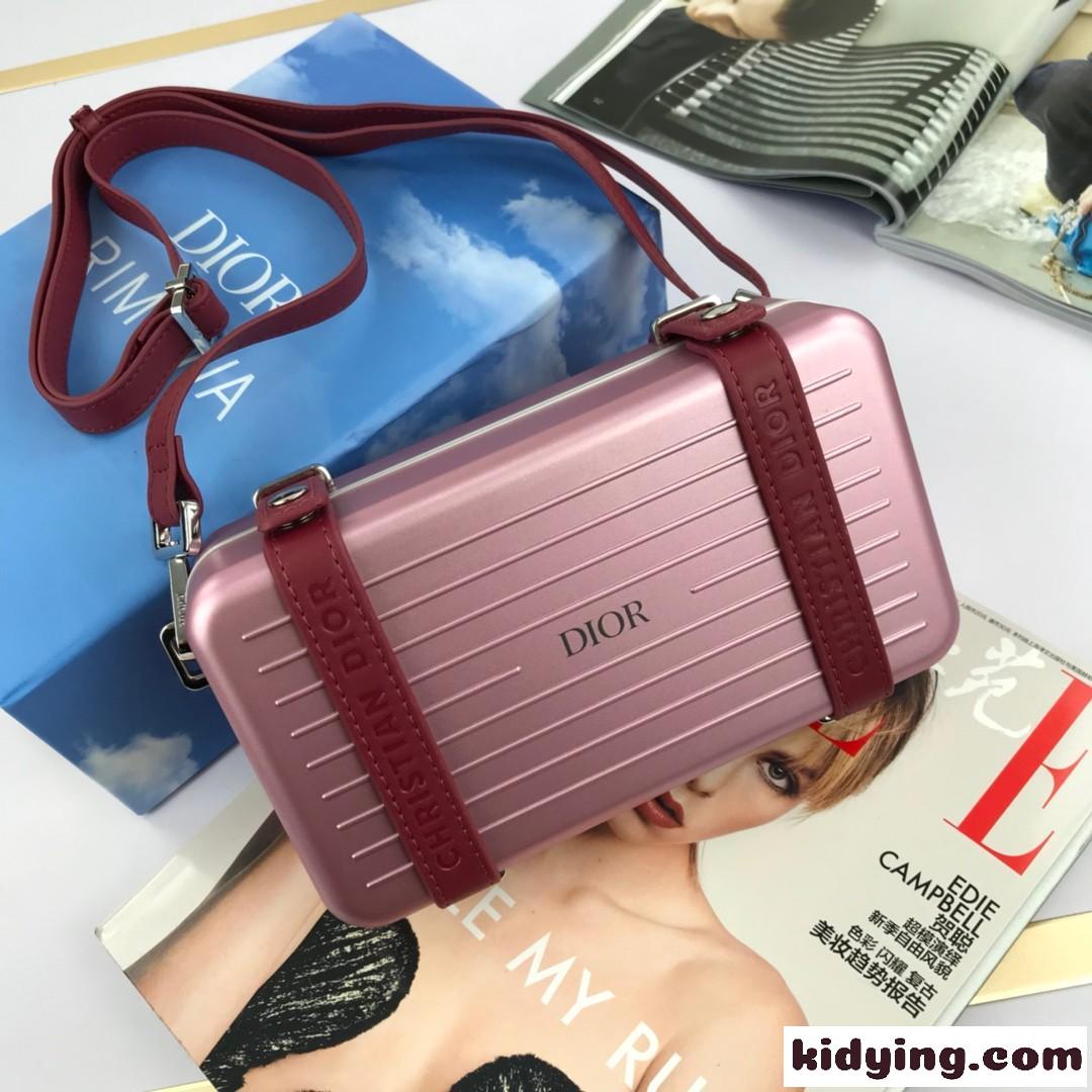 クロスボディケース クリスチャン・ディオール バッグ コピー 目を引く 大人気 Dior & Rimowa コラボ クラッチバッグ-0