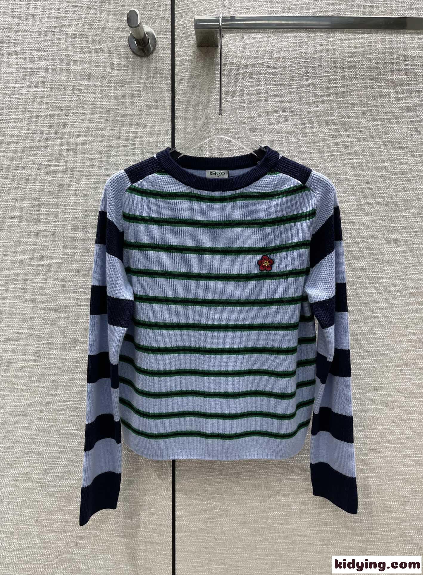 新作入荷~定番 おしゃれ ストライプ ニット ケンゾー セーター コピー ユニセックス-0