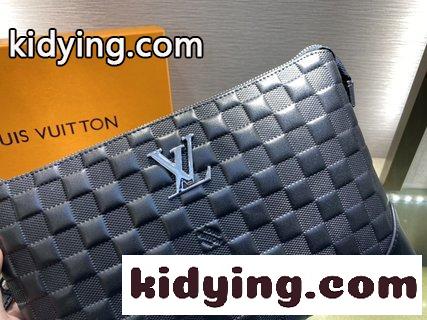 ルイヴィトンのカバン コピー Lvハンドバックv家の最新のクリップバッグは容量が大きくて 手持ちのバッグは元の製品の版質です-5